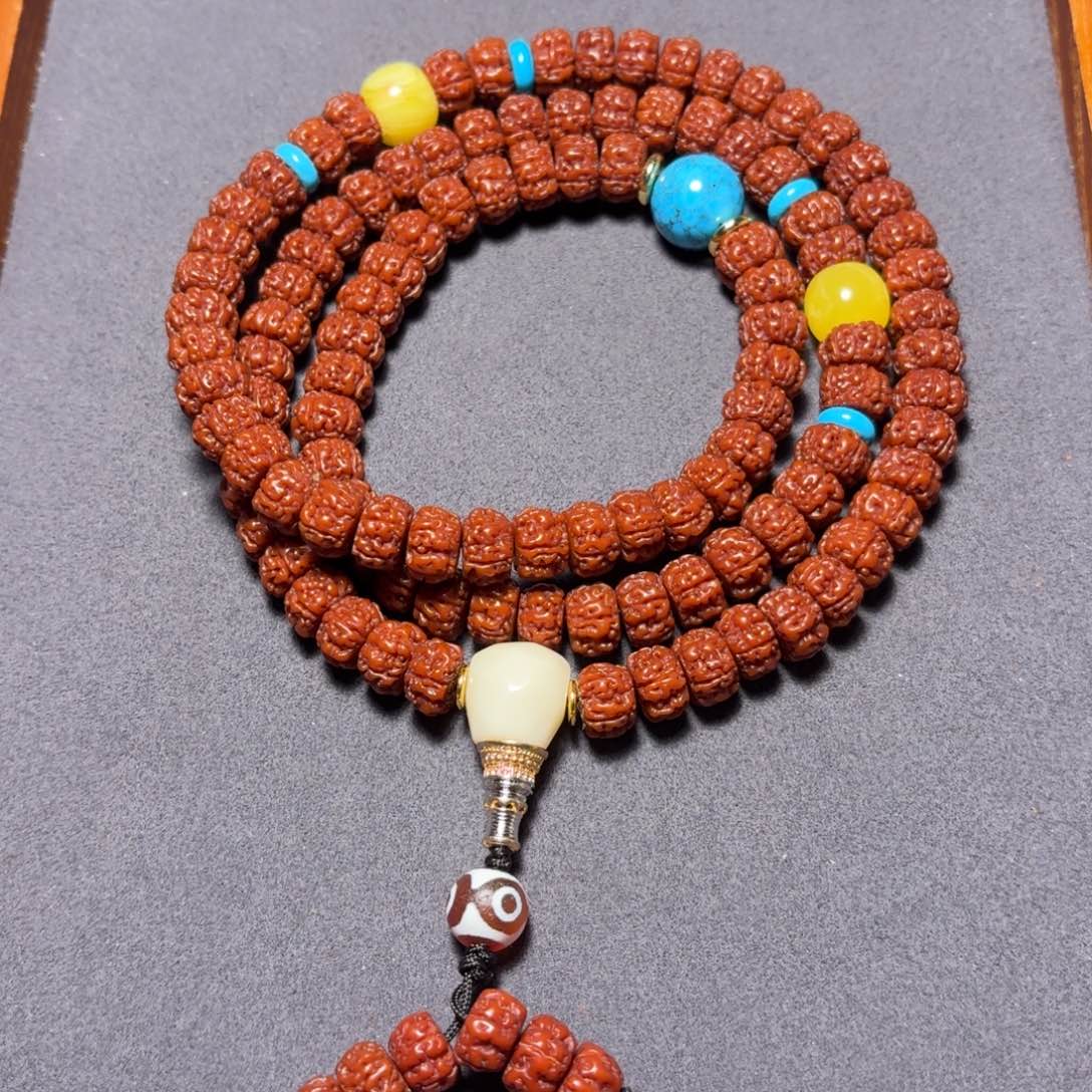 金刚菩提吊坠一代盘龙10mm