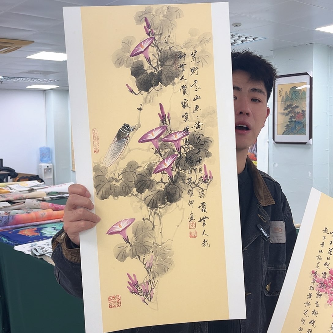 国画宣纸国画纯手绘作品