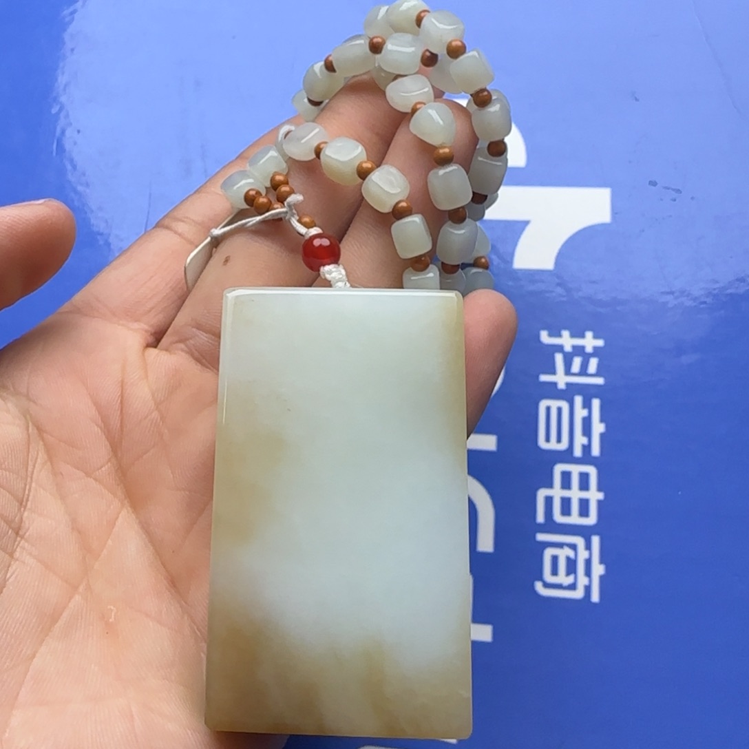 和田玉挂件未镶嵌