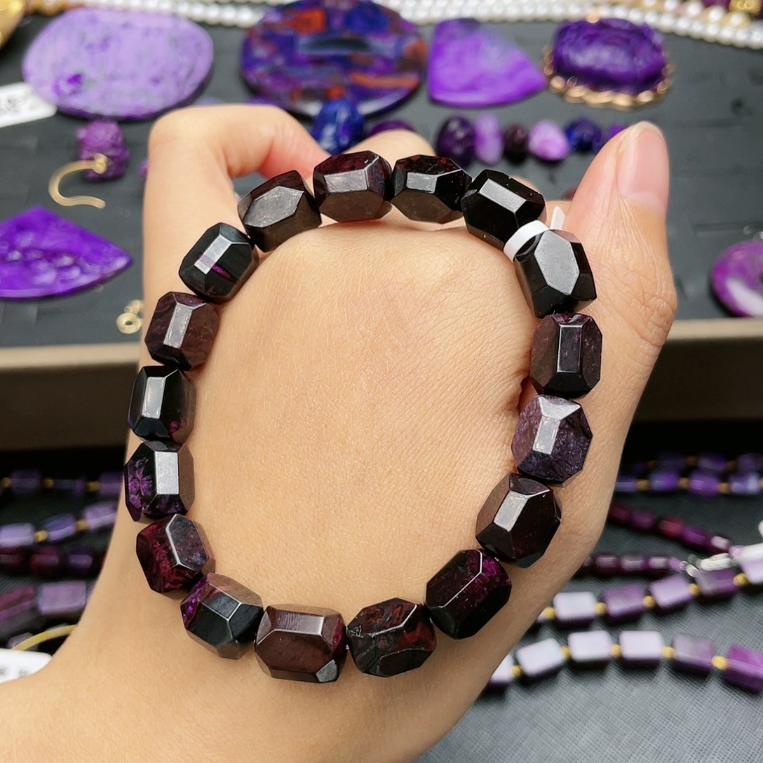 苏纪石（舒俱来）手链未镶嵌水****售