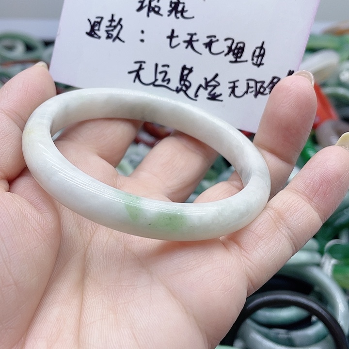 玻璃非金属手镯黑色