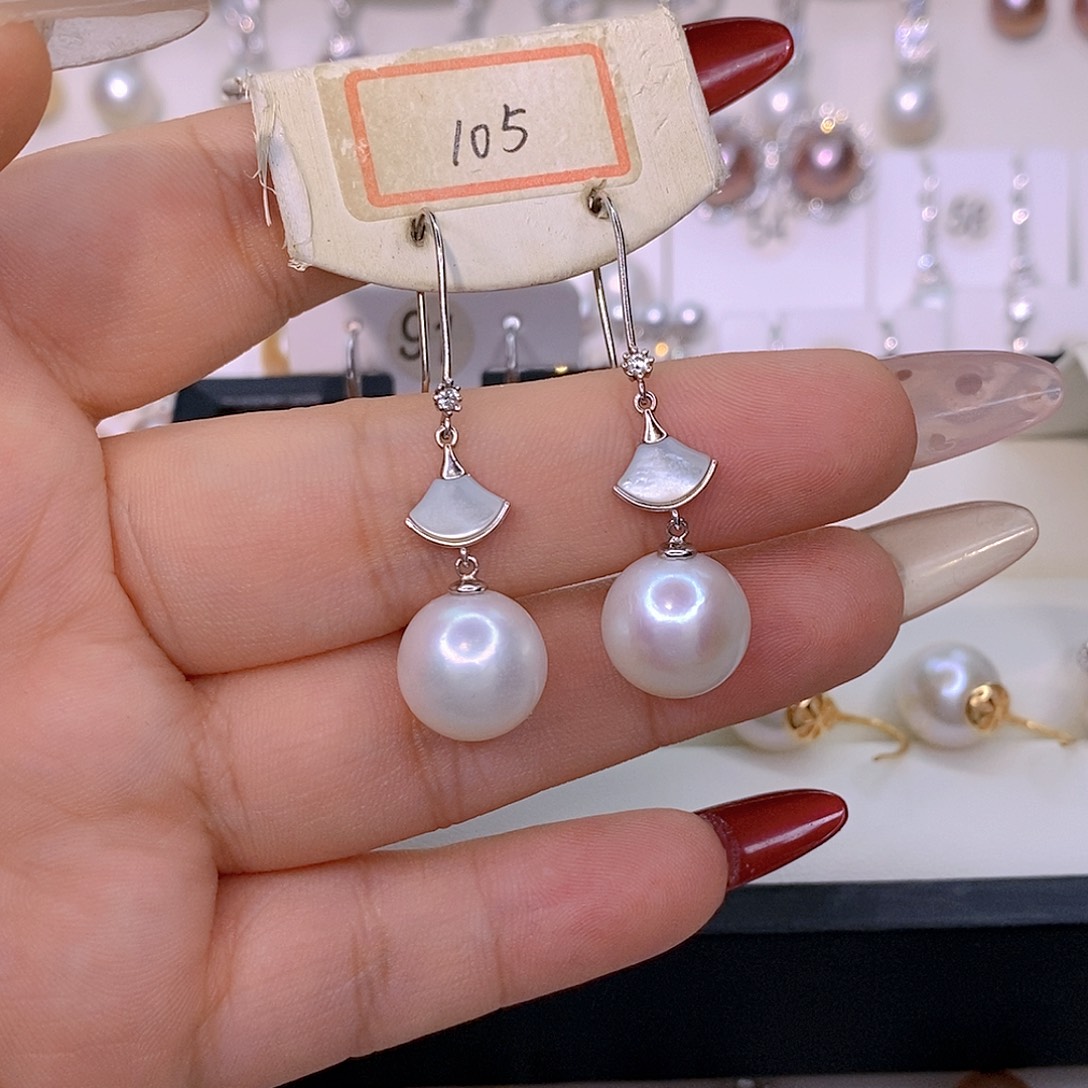 程***初银S925镶嵌颈饰淡水珍珠