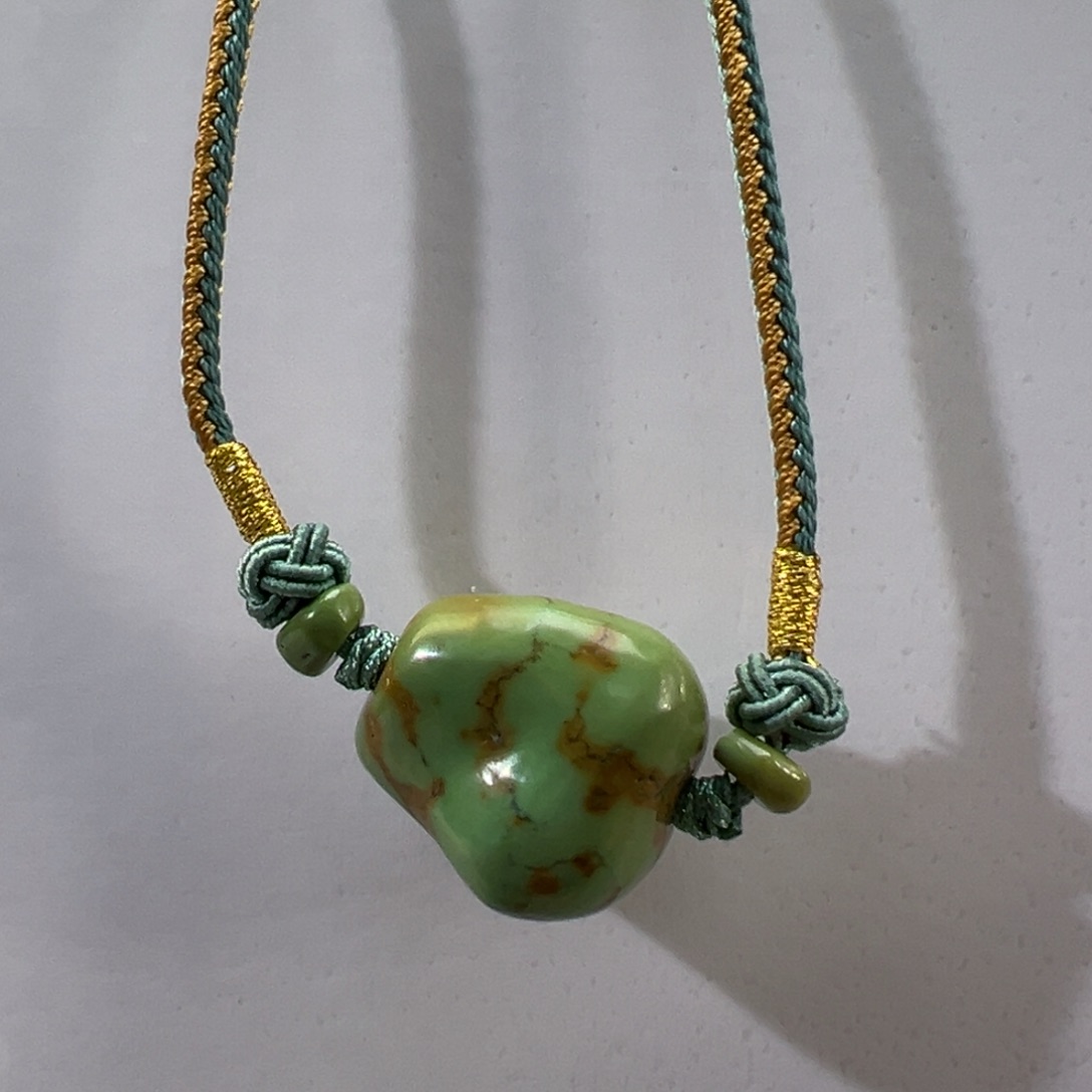 绿松石未镶嵌挂件