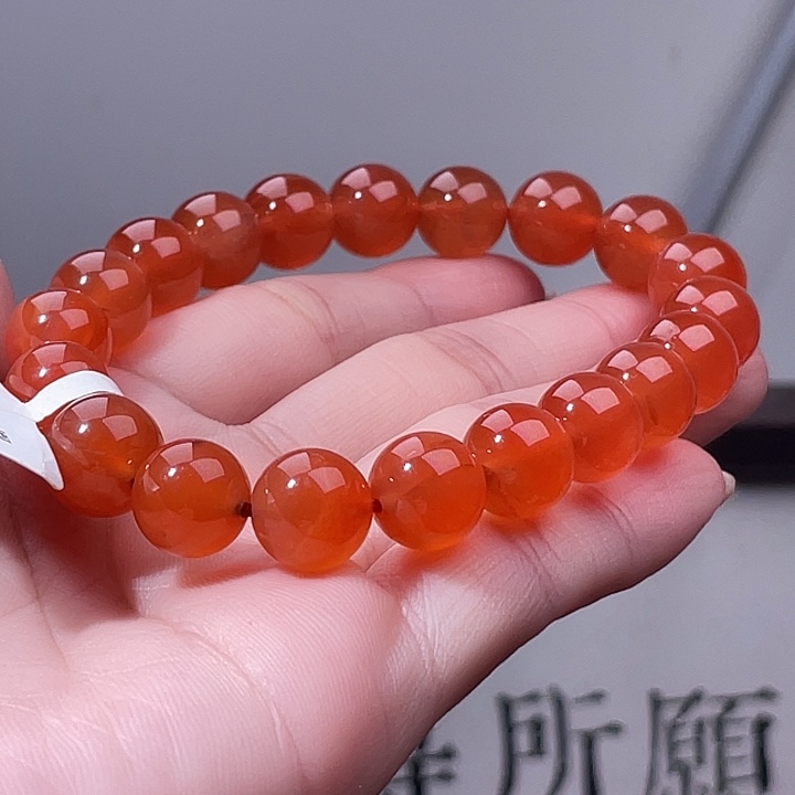 南红玛瑙合金手链50361