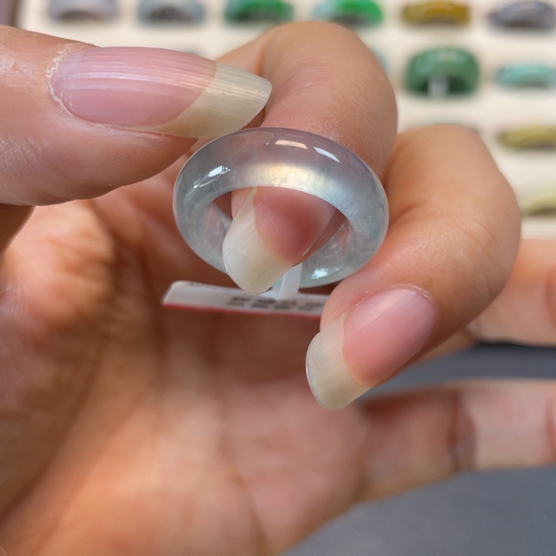 翡翠未镶嵌戒圈梦中情戒7/8