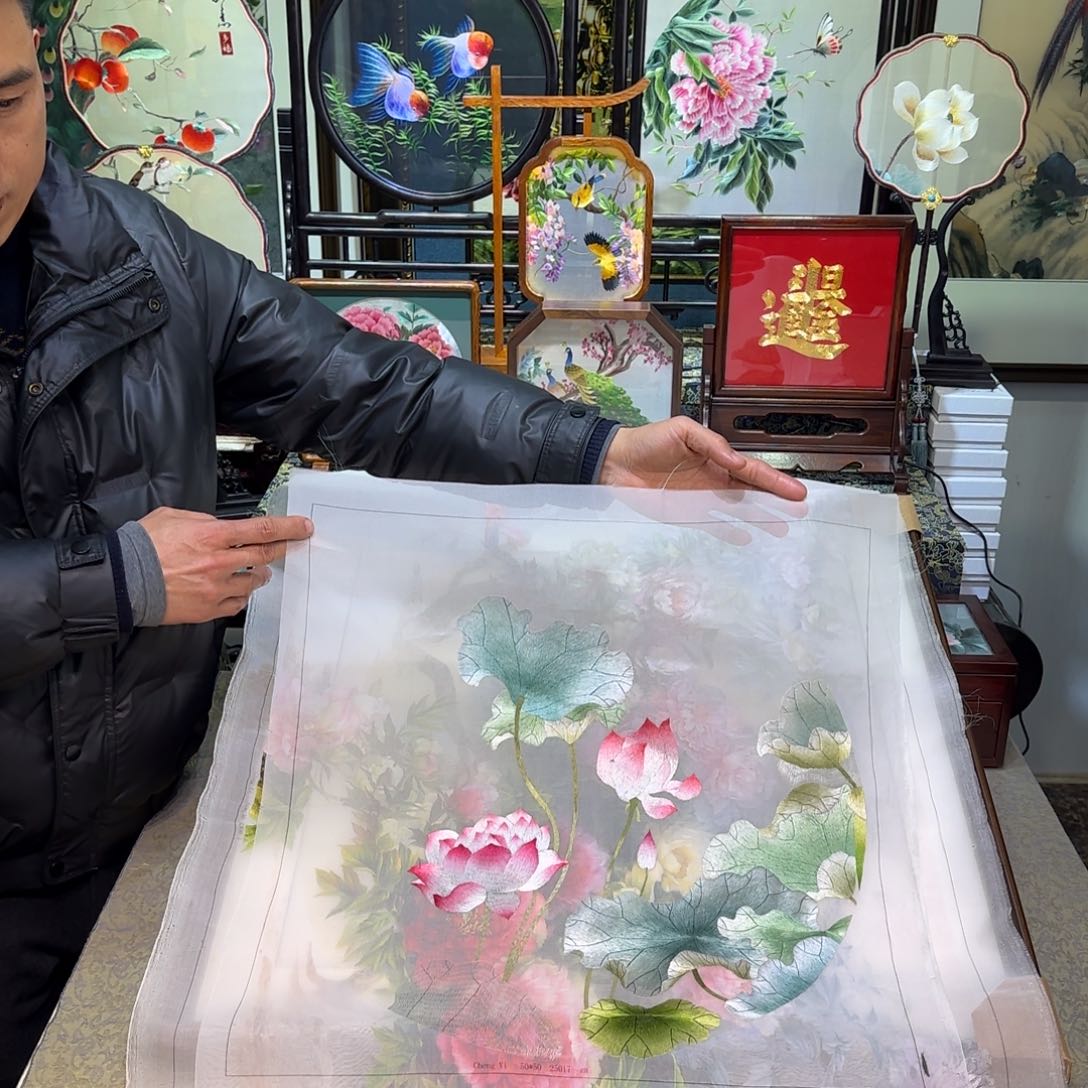 刺绣刺绣工艺精湛