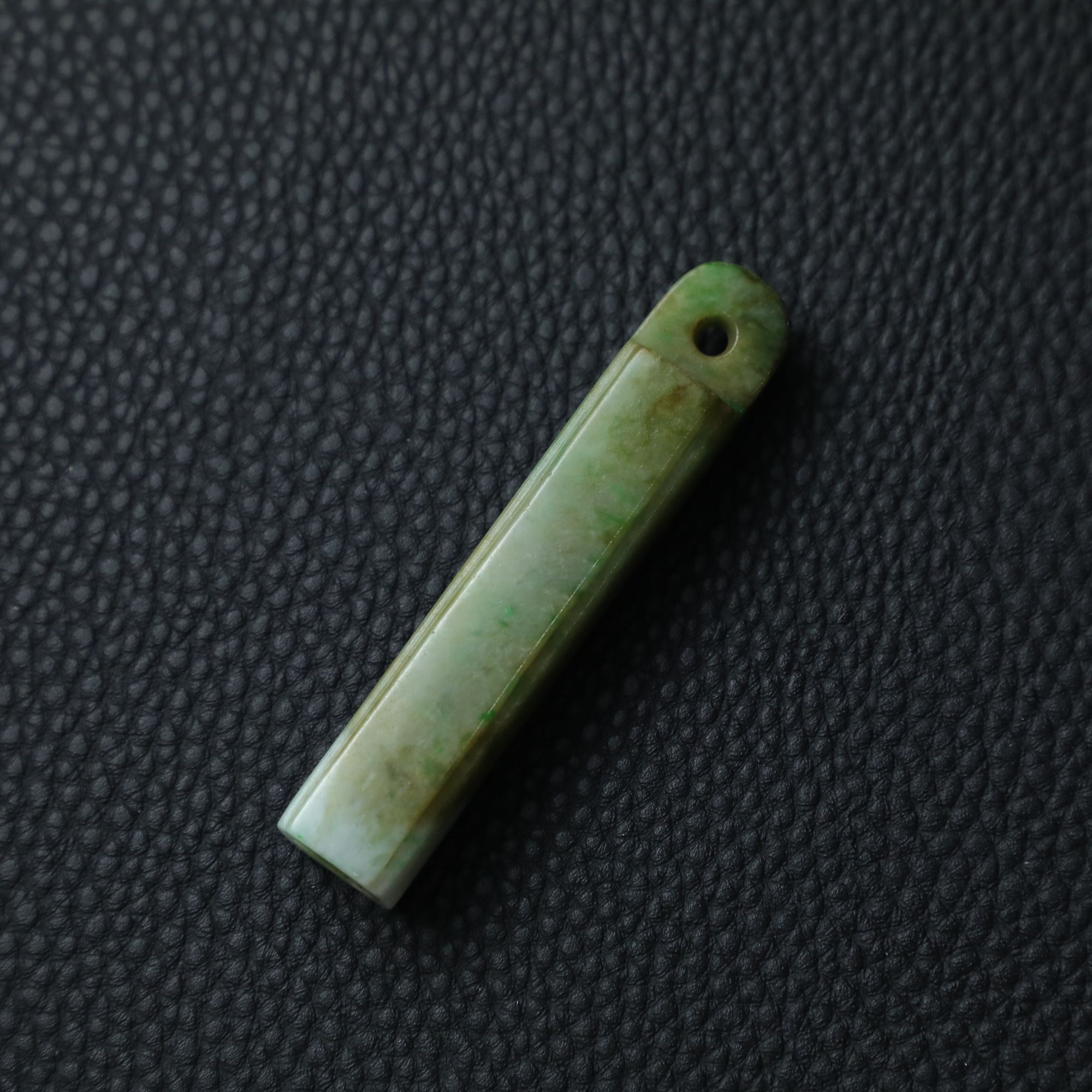 TCWWA06901清晚老翡翠方形翎管