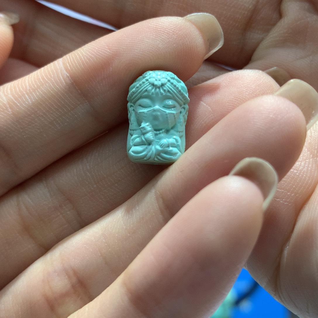 绿松石配饰未镶嵌