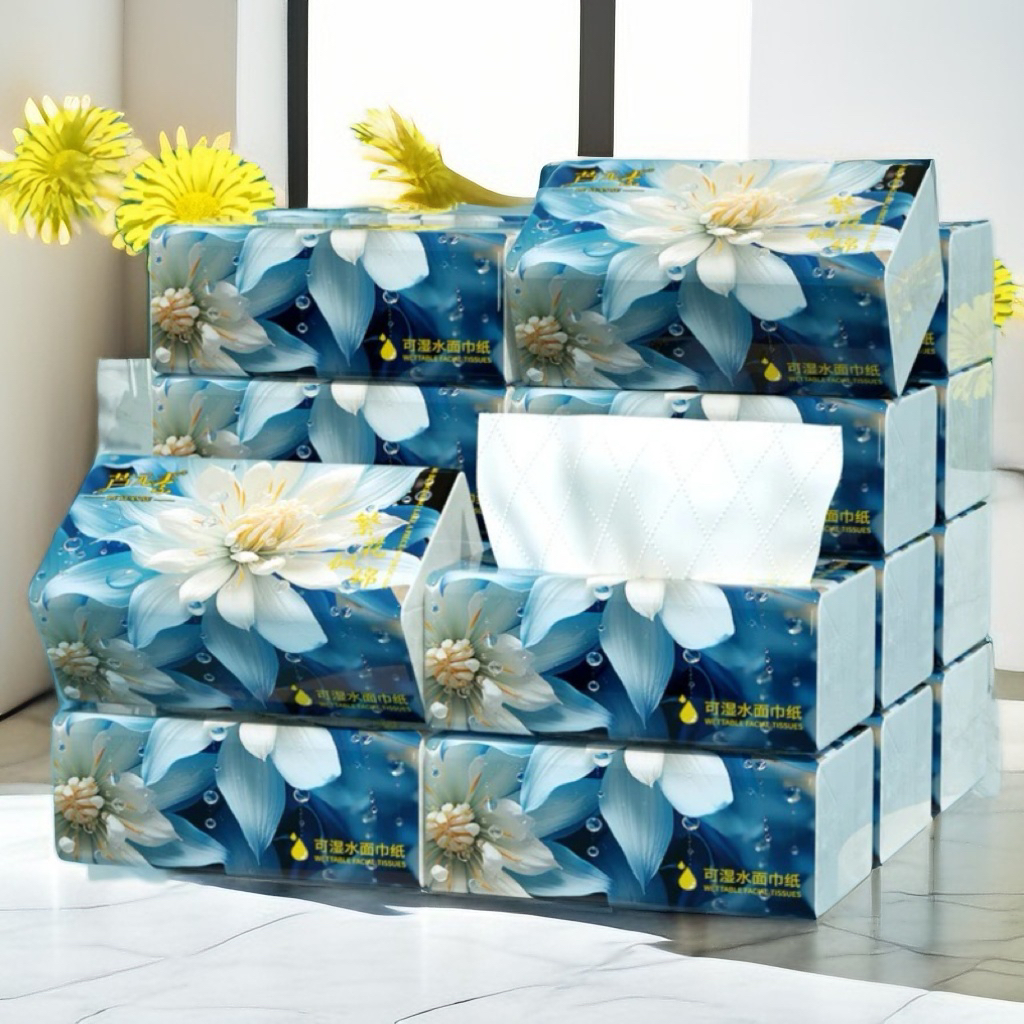 【20包抽纸】家用抽纸卫生纸餐巾纸实惠装家庭面巾纸厕所擦手纸