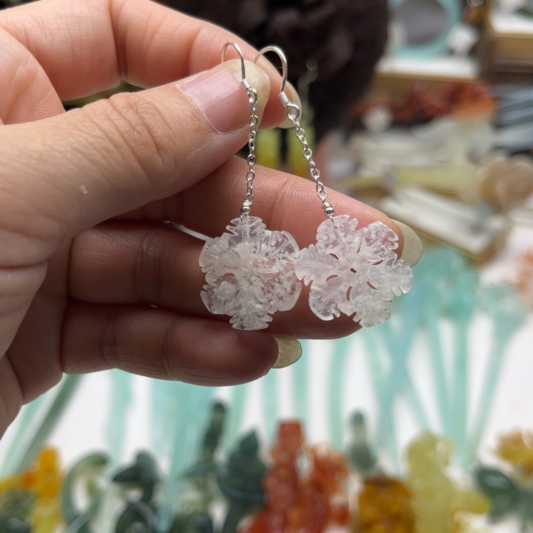 蛇纹石玉发饰合金