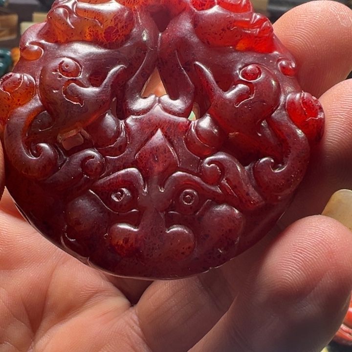 和田玉（糖玉）未镶嵌包链