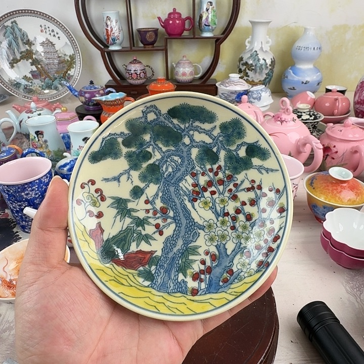 陶摆件景德镇陶瓷老厂瓷30