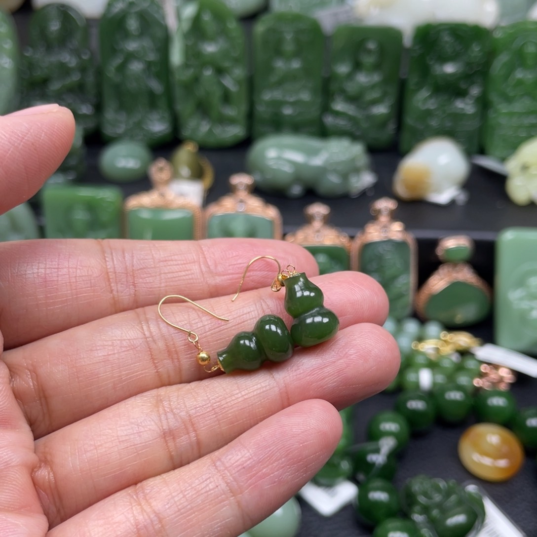 【闪购商品】和田玉挂件未镶嵌钞**主