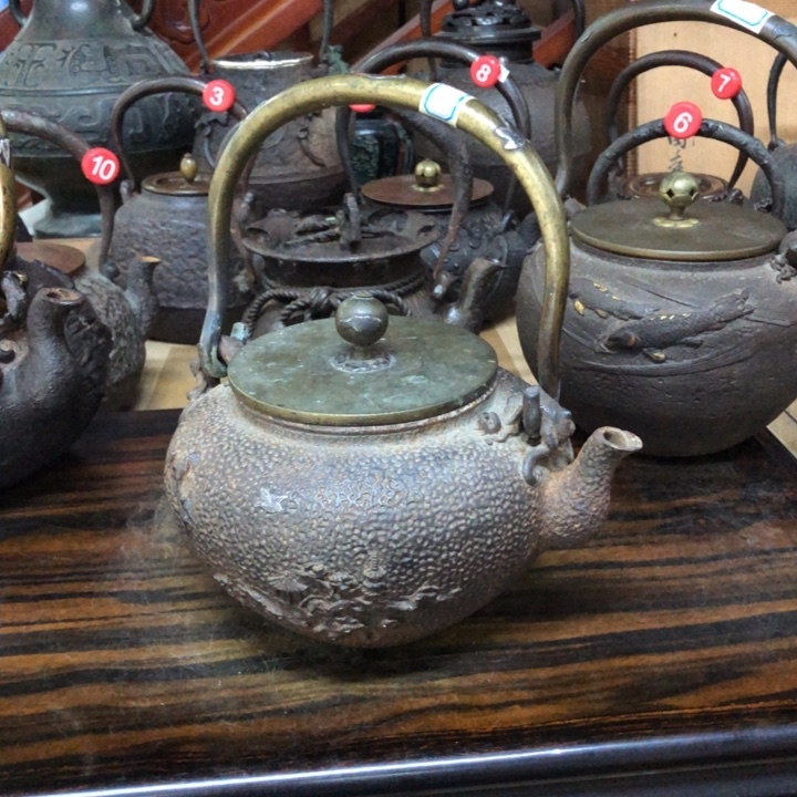 龟文堂造波千鸟壶
