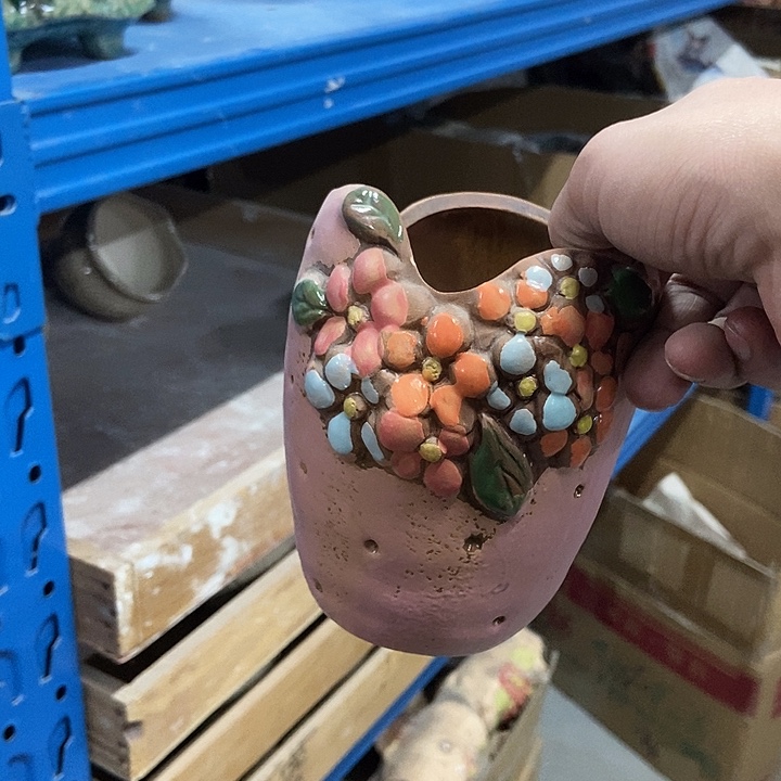 花盆单场满9.9发货9×13粉