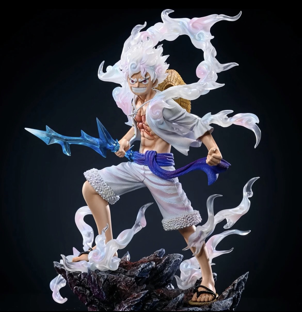 海贼王 28cmLX尼卡路飞五档形态 动漫手办摆件