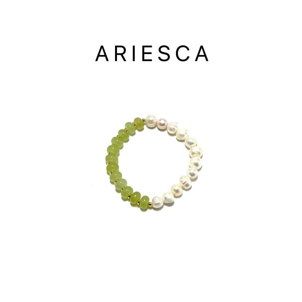 铜合金手链 【滢澈森水】ARIESCA 设计师高级百搭手链 ~LG170