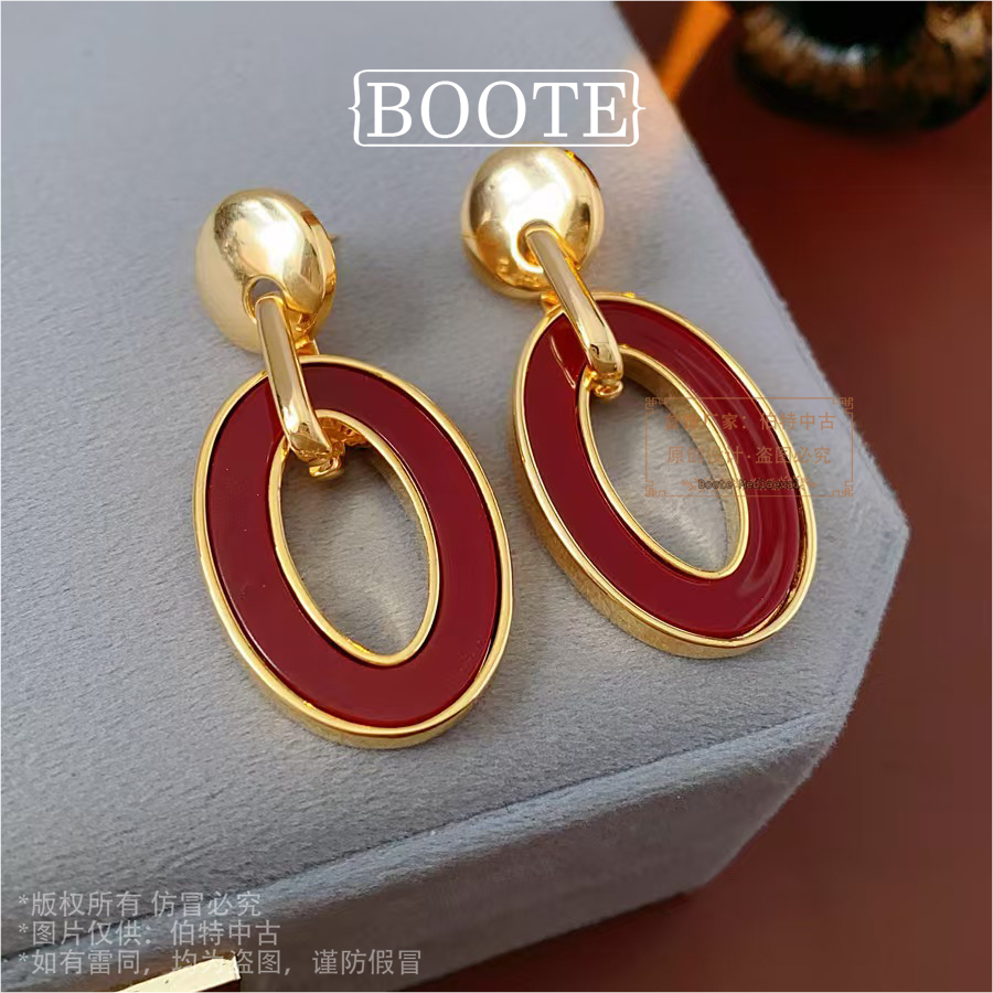 Boote  WE4237【情比金坚】个性简约时尚耳饰