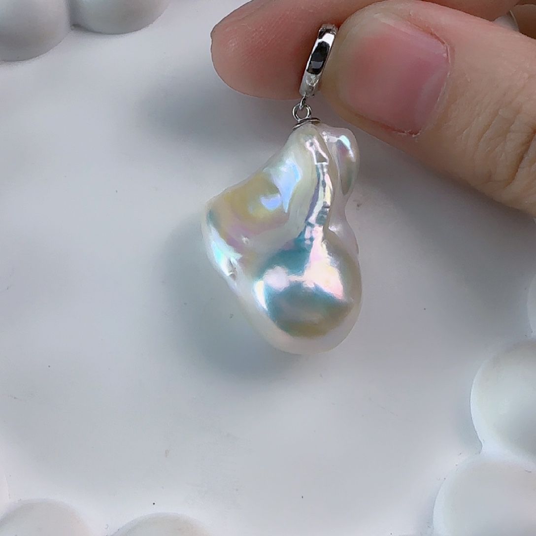 淡水珍珠吊坠(不含链)未镶嵌十*