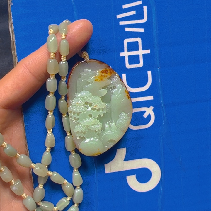 和田玉挂件未镶嵌