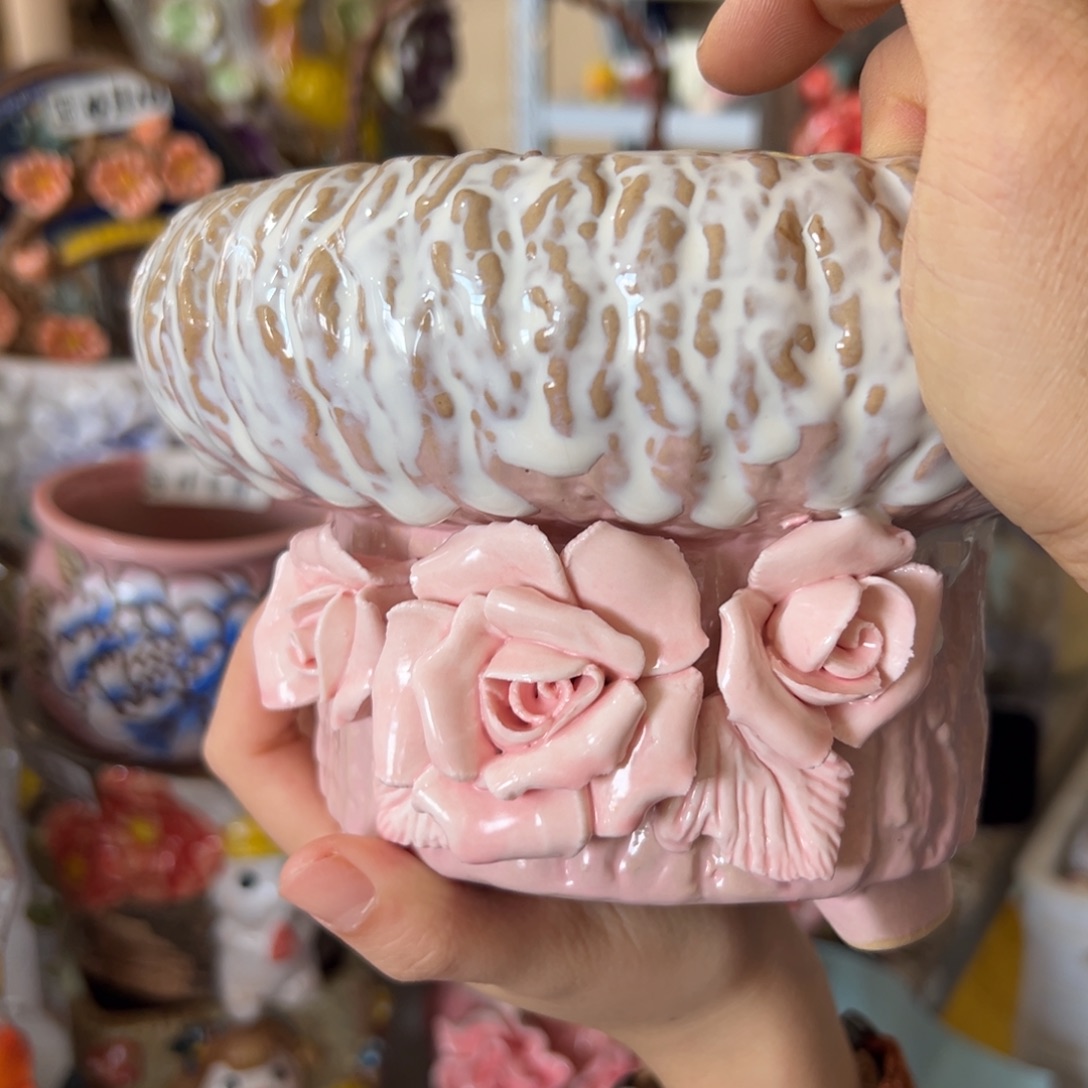 多肉花盆，满20发货，爱退款拉黑