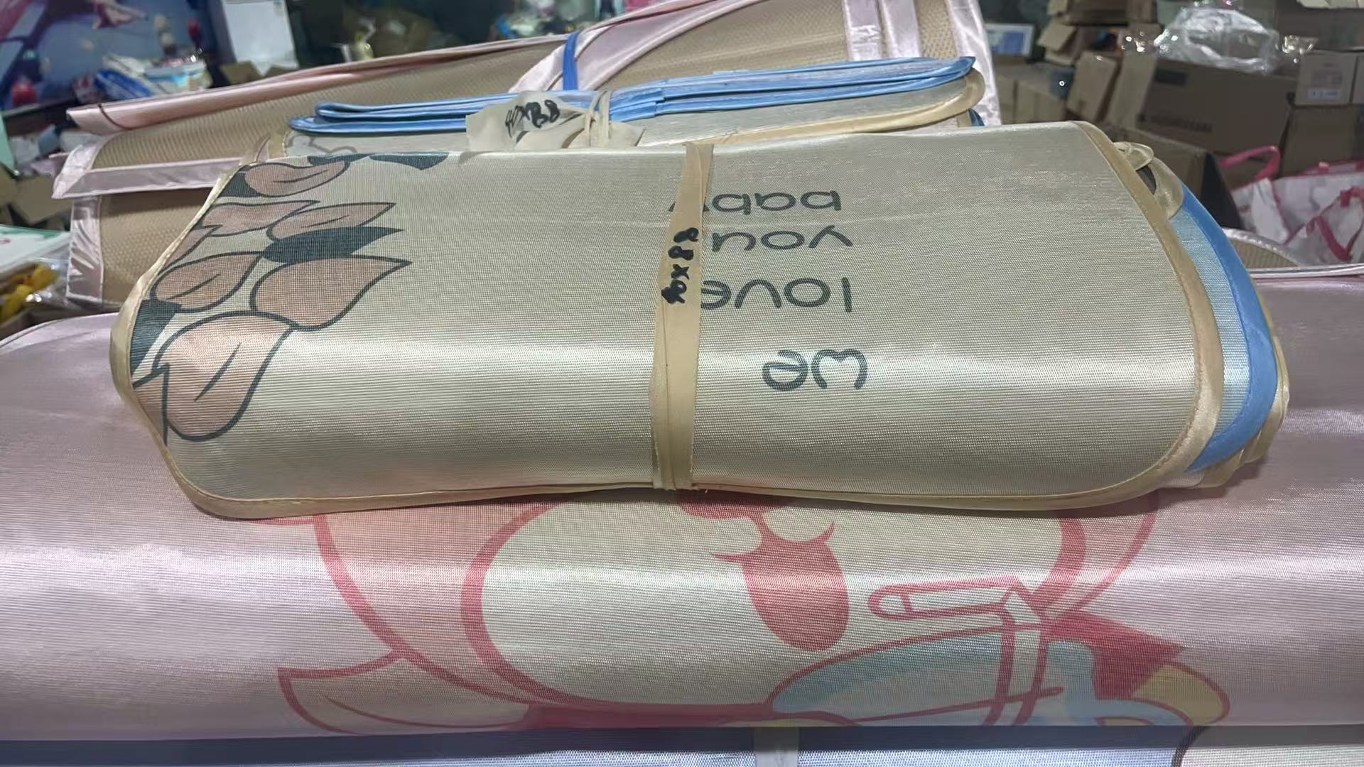 童装宝宝冰丝凉席