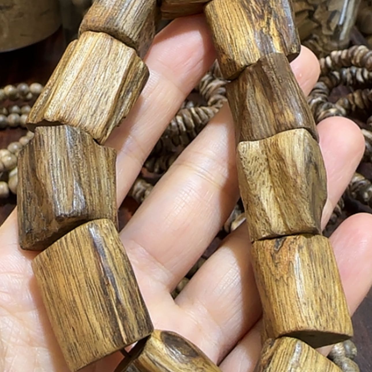 【闪购商品】沉香手串柬埔寨沉香随形手串23.9克