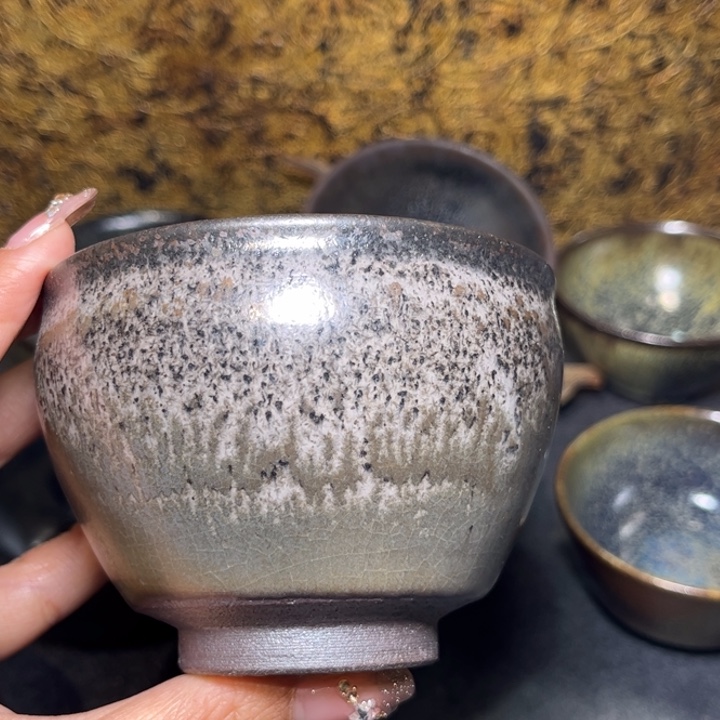 茶盏㉿****白落灰烧特色茶盏
