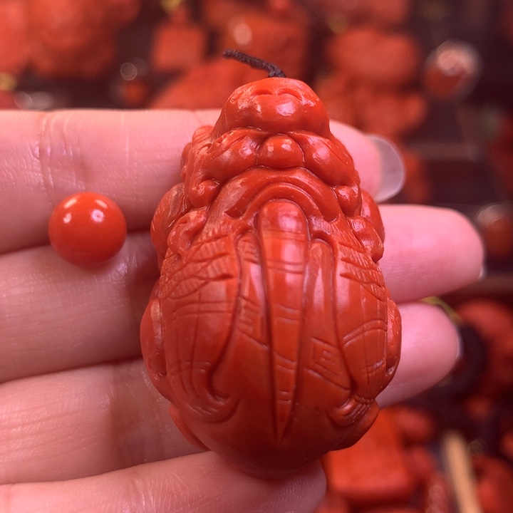 【闪购商品】南红玛瑙吊坠未镶嵌山***。