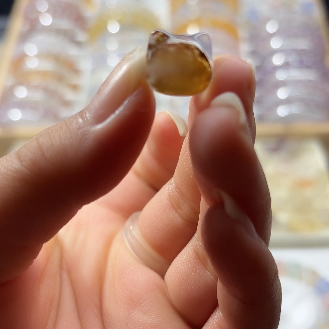 玛瑙/玉髓未镶嵌手链