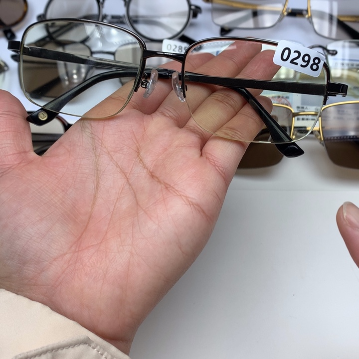 一体款半框竹叶青0298