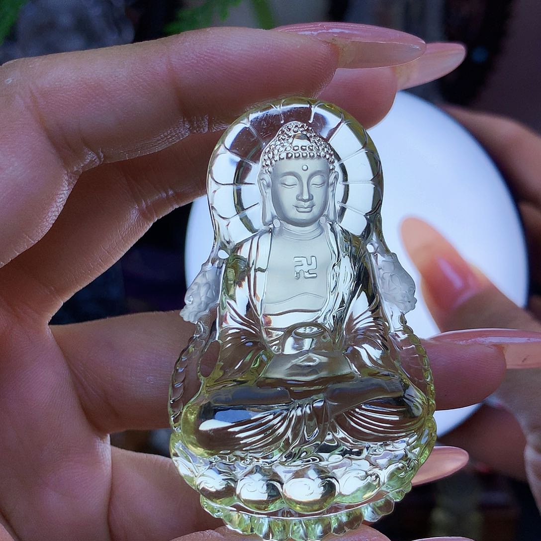 水晶颈饰未镶嵌九*空，