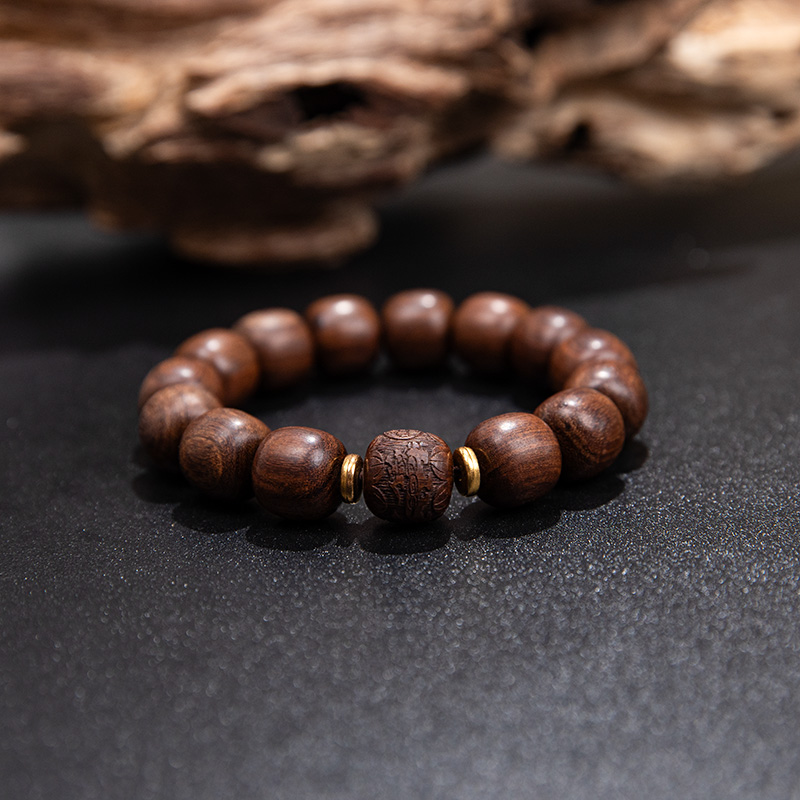 【萌萌专属】老型金丝檀文玩手串14mm+ ESCX177