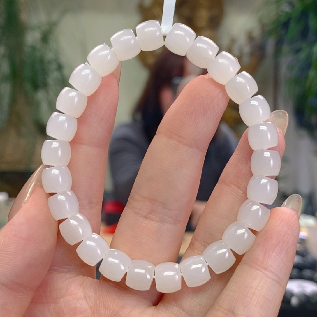 未镶嵌手串和田玉