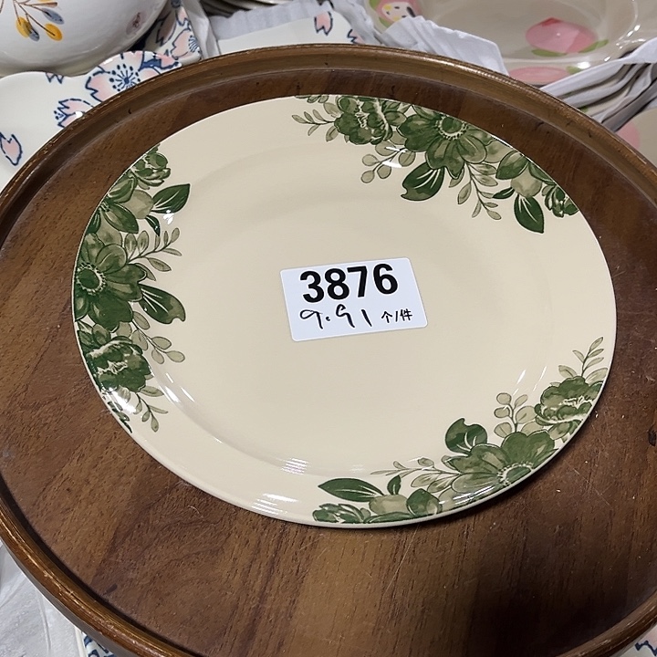 瓷微瑕外贸餐具3876