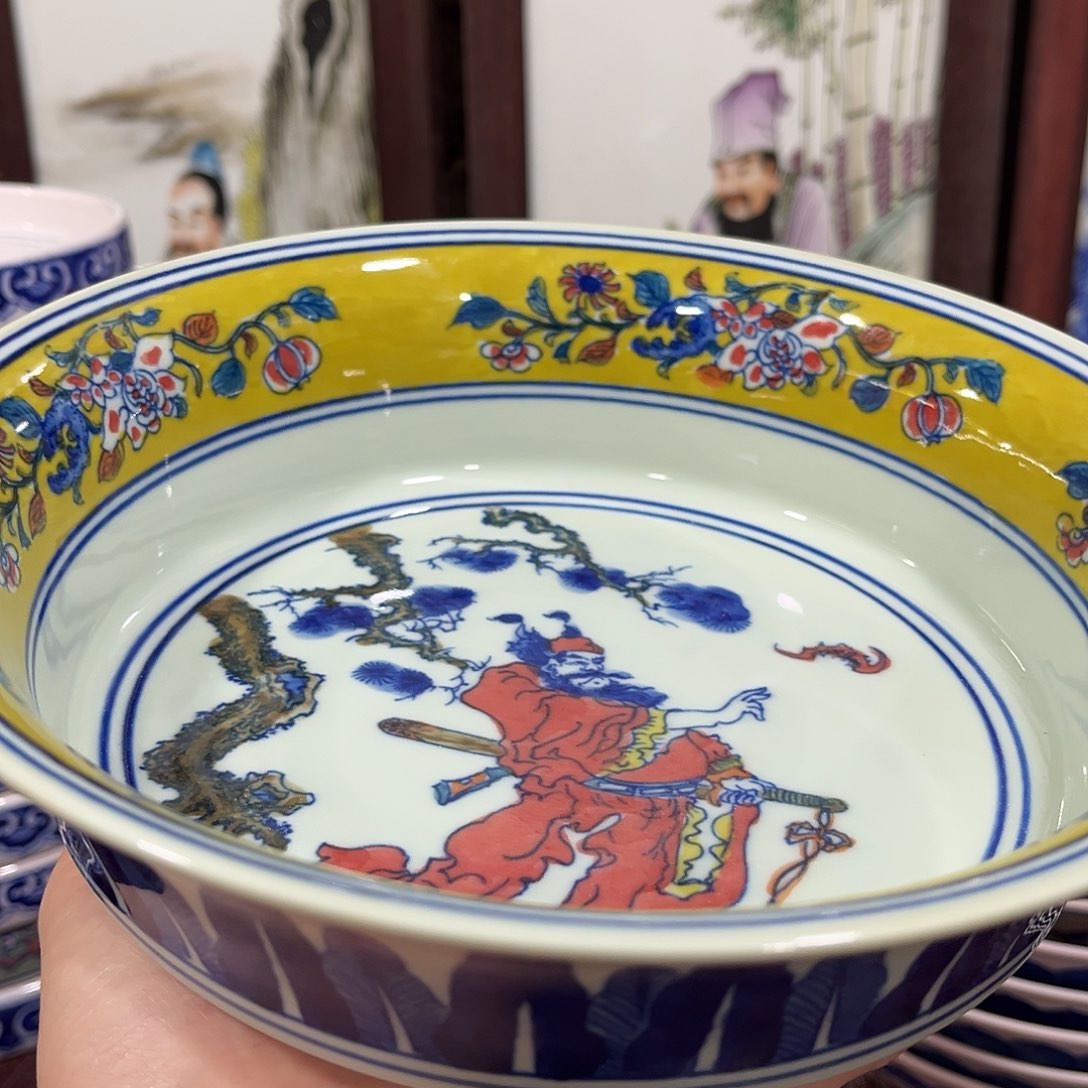 摆件//////直径21.5厘米。绿。