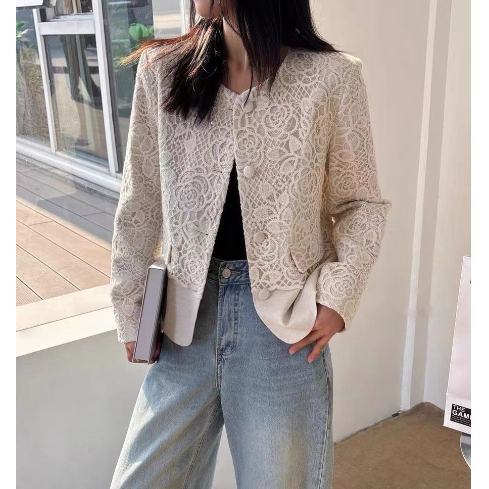 DS51021回味依衣高级感时尚设计师重工外套