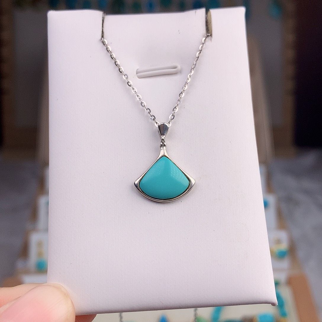 绿松石戒指银S925镶嵌