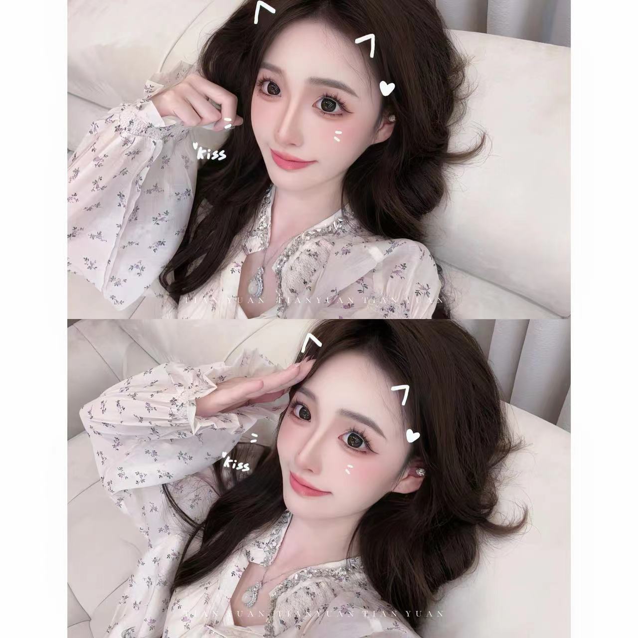 婉儿●紫罗兰JJX4LYQ3197连衣裙预小众设感甜美网红显瘦碎花