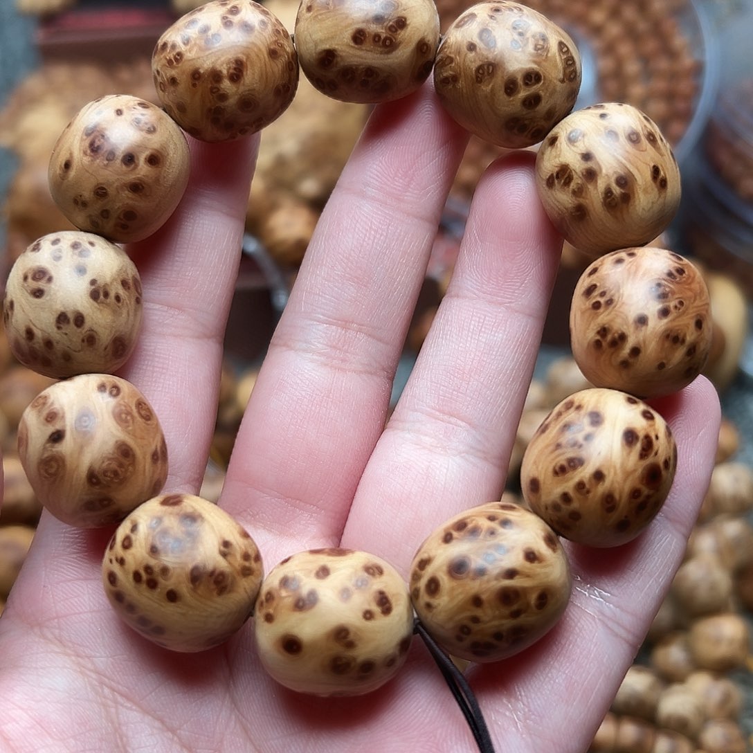 柏木（崖柏）手串/手链1820枣珠