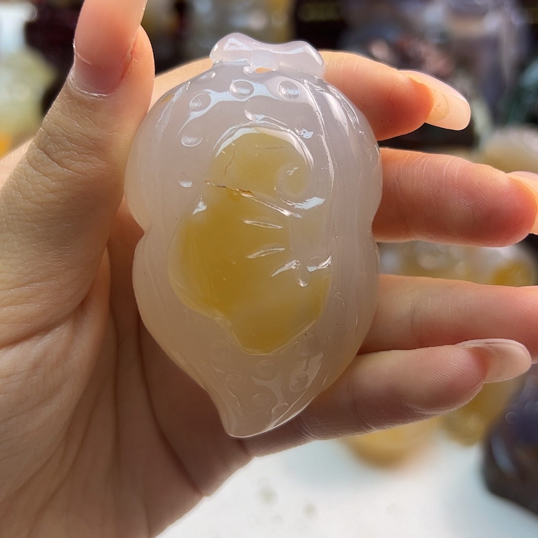 玛瑙/玉髓合金颈饰
