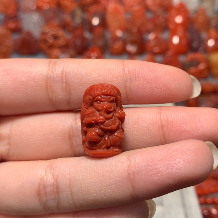 【闪购商品】未镶嵌象神南红玛瑙