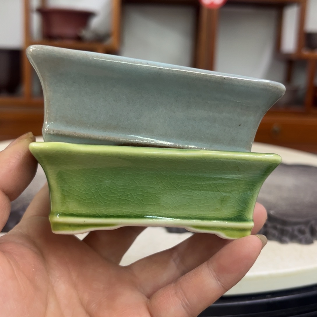 紫砂花盆瑕疵3-9.5-7.5-2。。。