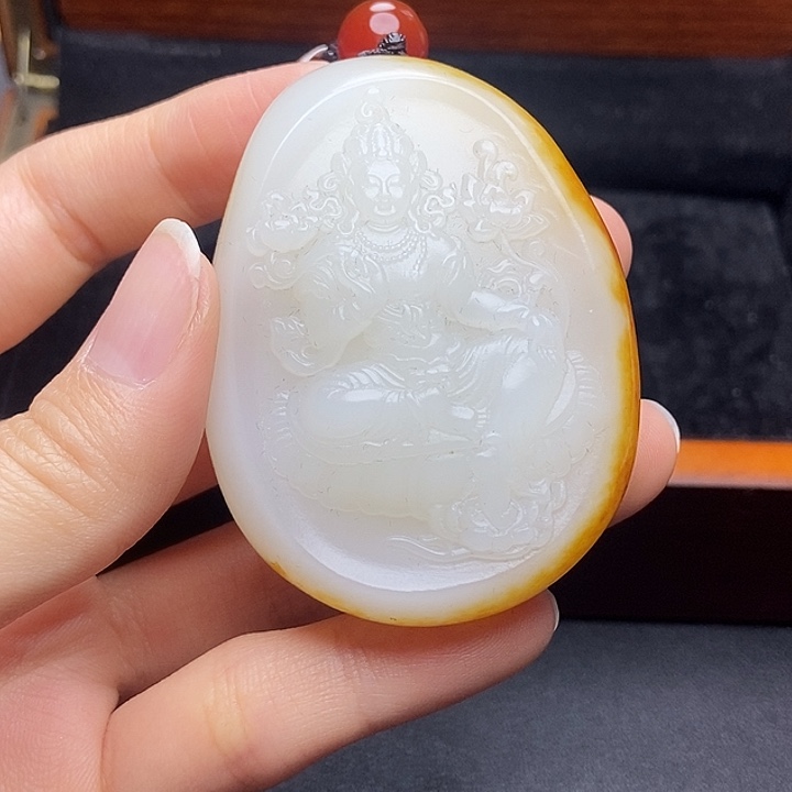 和田玉挂件未镶嵌N