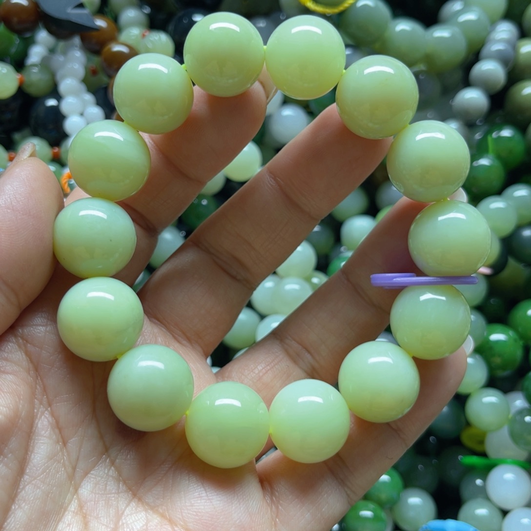 和田玉手链未镶嵌