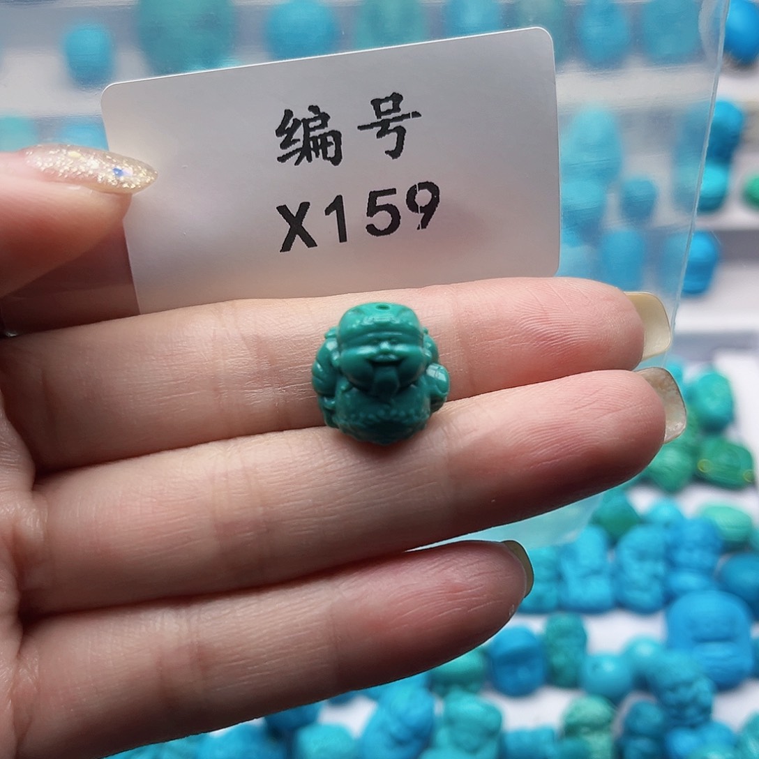 未镶嵌绿松石珠宝奇石龙***府