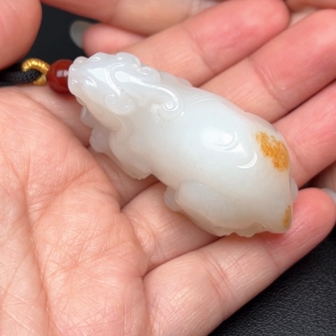 和田玉挂件未镶嵌王