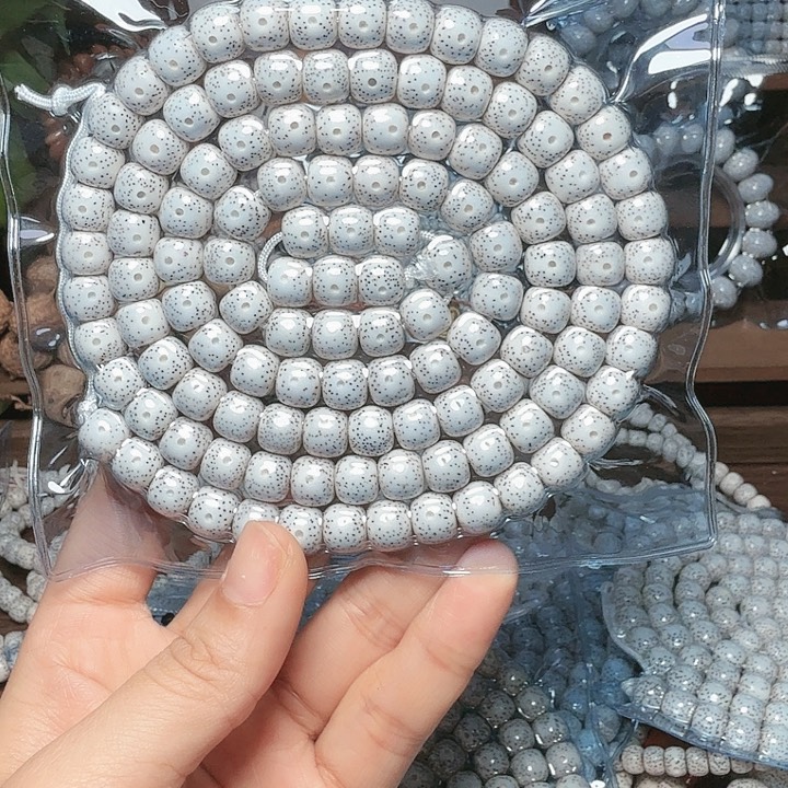 硪***祢星月菩提手串老型桶珠