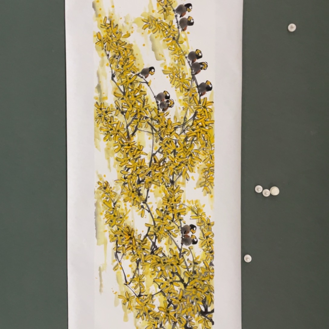 国画M**黄原创设计作品