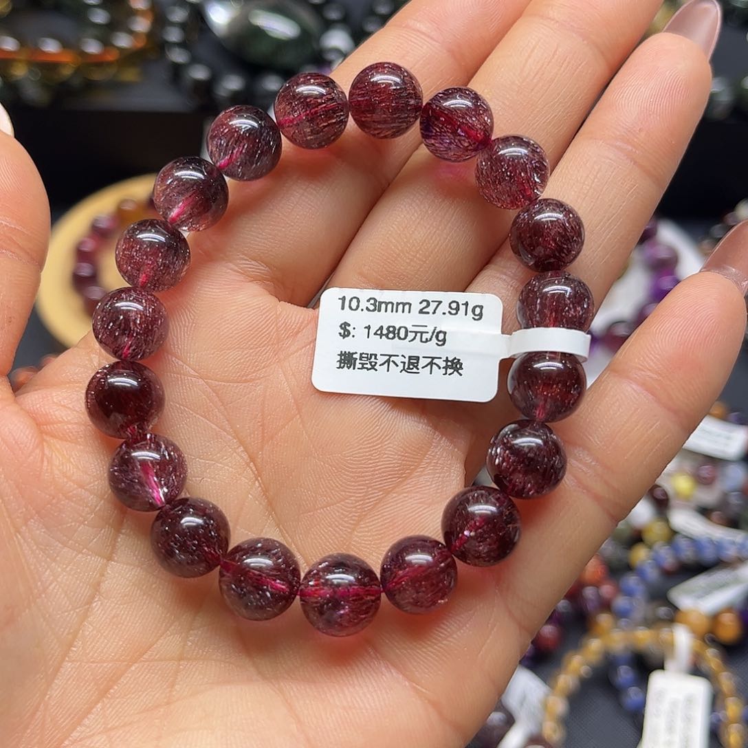 水晶手链未镶嵌手链